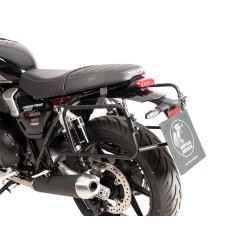 Hepco Becker 6537685 00 01 Portavaligie laterale montaggio permanente nero per Triumph Speed Twin 900 dal 2025