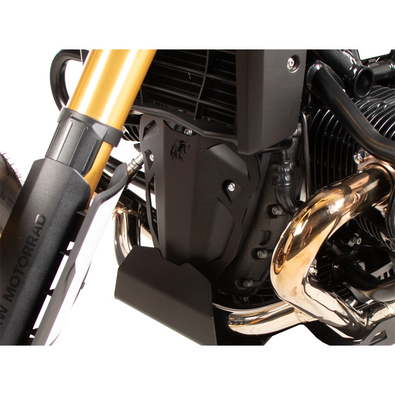 Hepco Becker 42266539 00 01 Espansione piastra di protezione motore aggiuntiva nera per BMW R 12 / S dal 2024
