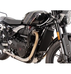 Hepco Becker 5017685 00 01 Barre di protezione motore nera per Triumph Speed Twin 900 dal 2025