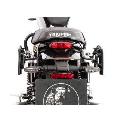Hepco Becker 6307685 00 01 Portaborse laterale C-Bow nero per Triumph Speed Twin 900 dal 2025