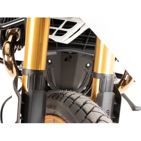 Hepco Becker 42266536 00 01 Piastra di protezione aggiuntiva nera per motore BMW R 12 nineT dal 2024
