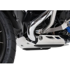 810665 00 09 Protezione motore paracoppa Hepco & Becker Silver per BMW R 1200 GS LC 2017