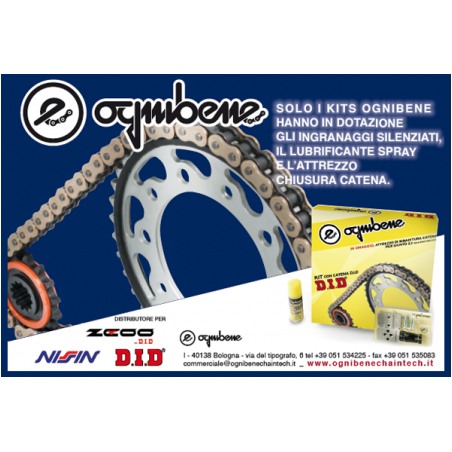 256139000 Ognibene Kit trasmissione trofeo Honda CRF 1000 2016