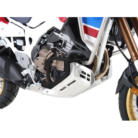 5019510 00 01 Telaio protezione inferiore motore Hepco & Becker Nero per Honda CRF 1000 L Africa Twin Adventure Sports dal 2018