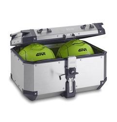 Givi OBKN58A Bauletto in alluminio Trekker outback da 58 litri Grigio