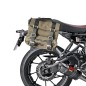 Bags & Bike SAHARA-V-XSR-700 Borse Laterali In Canvas Verde Per Yamaha Xsr 700 Con Fissaggio Fast Click Bags & Bike SAHARA-V-XSR-700 Borse Laterali In Canvas Verde Per Yamaha Xsr 700 Con Fissaggio Fast Click