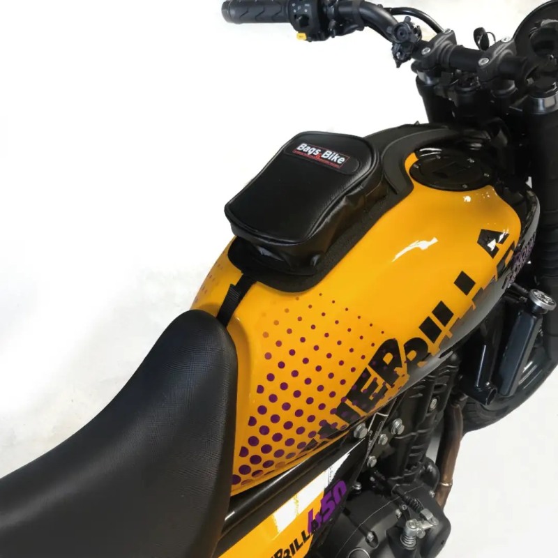 Bags & Bike FS-RE/GUE Fascia Serbatoio Su Misura Per Royal Enfield Guerrilla, Fissaggio Non Magnetico Bags & Bike FS-RE/GUE Fascia Serbatoio Su Misura Per Royal Enfield Guerrilla, Fissaggio Non Magnetico