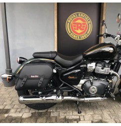 Bags & Bike EXCLUSIVE-SM650 Coppia Borse Laterali Modello Exclusive Per Royal Enfield Super Meteor 650