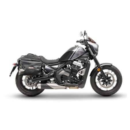 Bags & Bike Cervino-CALI Borse Laterali Specifiche Per Moto Morini Calibro, Aumento Capacità Di Carico, Design Dedicato