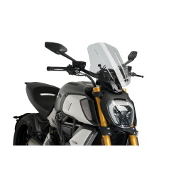 Puig 3775 Cupolino Naked N.G. Touring regolabile Ducati Diavel 1260 dal 2019