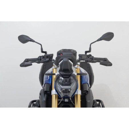 Protezioni leva con deflettore vento Sw-Motech LVG.07.913.11001/B per BMW