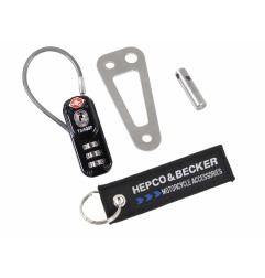 Dispositivo antifurto borse serbatoio e borse posteriori Hepco&Becker Lock-it/Basic
