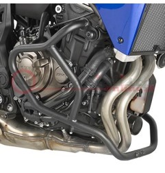 KN2130 Protezione paramotore tubolare Kappa nero per Yamaha MT-07 Tracer 2016 