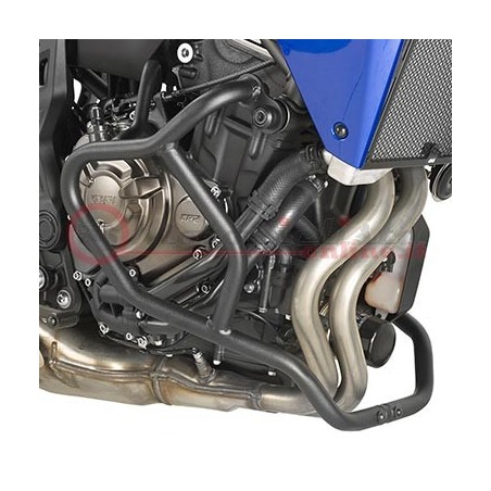 KN2130 Protezione paramotore tubolare Kappa nero per Yamaha MT-07 Tracer 2016 