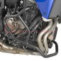 KN2130 Protezione paramotore tubolare Kappa nero per Yamaha MT-07 Tracer 2016 