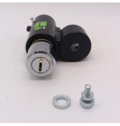 TeknoBlock TKH06 Bloccaruota Posteriore Fisso Per Honda Pcx 125/150 V1 Dal 2014 Al 2017, Attivazione A Piede, Sblocco Con Chiave