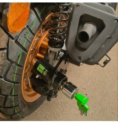 TeknoBlock TKKW03 Bloccaruota Posteriore Per Keeway Xdv 125 Evo dal 2025