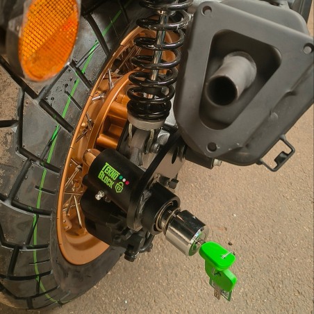 TeknoBlock TKKW03 Bloccaruota Posteriore Per Keeway Xdv 125 Evo dal 2025