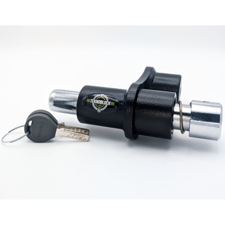 TeknoBlock TKK13 Bloccaruota Posteriore Nero E Cromato Per Kymco Agility 125 S Euro 5+ 2024-2025