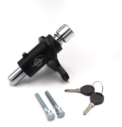 TeknoBlock TKPE03 Bloccaruota Posteriore Nero E Cromato Per Peugeot Xp 400cc 2023-2025