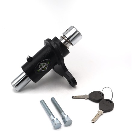 TeknoBlock TKPE03 Bloccaruota Posteriore Nero E Cromato Per Peugeot Xp 400cc 2023-2025