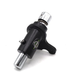 TeknoBlock TKPE03 Bloccaruota Posteriore Nero E Cromato Per Peugeot Xp 400cc 2023-2025