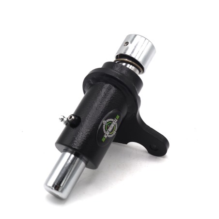 TeknoBlock TKPE03 Bloccaruota Posteriore Nero E Cromato Per Peugeot Xp 400cc 2023-2025