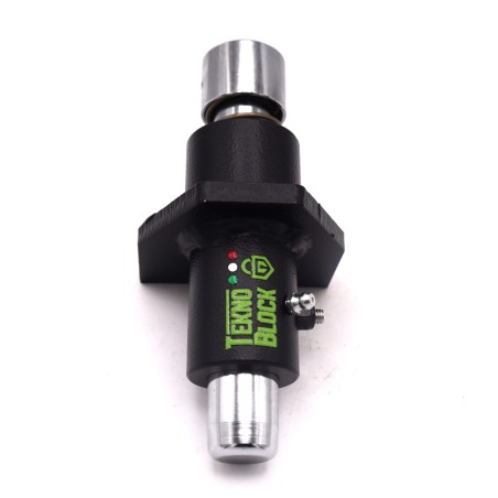 TeknoBlock TKPE01 Bloccaruota Posteriore Nero E Cromato Per Peugeot Tweet 50cc 2010-2025