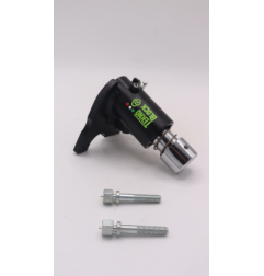 TeknoBlock TKP02 Bloccaruota Posteriore Nero E Cromato Per Piaggio Beverly 300cc 2010-2020