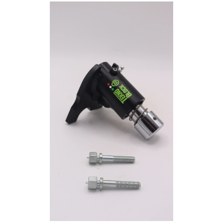 TeknoBlock TKP02 Bloccaruota Posteriore Nero E Cromato Per Piaggio Beverly 300cc 2010-2020