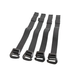 Hepco Becker 710108 Set di cinghie di fissaggio per borse posteriori Royster Hepco&Becker