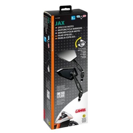 Lampa 90488 Jax coppia specchietti moto