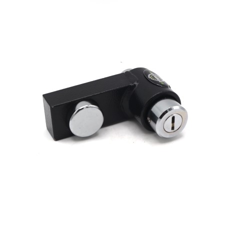 TeknoBlock TKM02 Antifurto Bloccaruota Posteriore Nero E Cromato Per Morini X-cape 650cc 2023 Seiemezzo Corona Larga