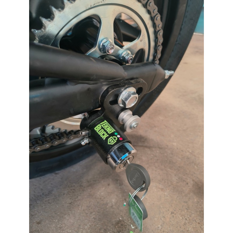 TeknoBlock TKQ07 Antifurto Bloccaruota Posteriore Per Qj Motor Srk 125 R Dal 2024