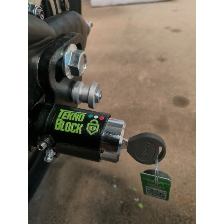 TeknoBlock TKQ07 Antifurto Bloccaruota Posteriore Per Qj Motor Srk 125 R Dal 2024