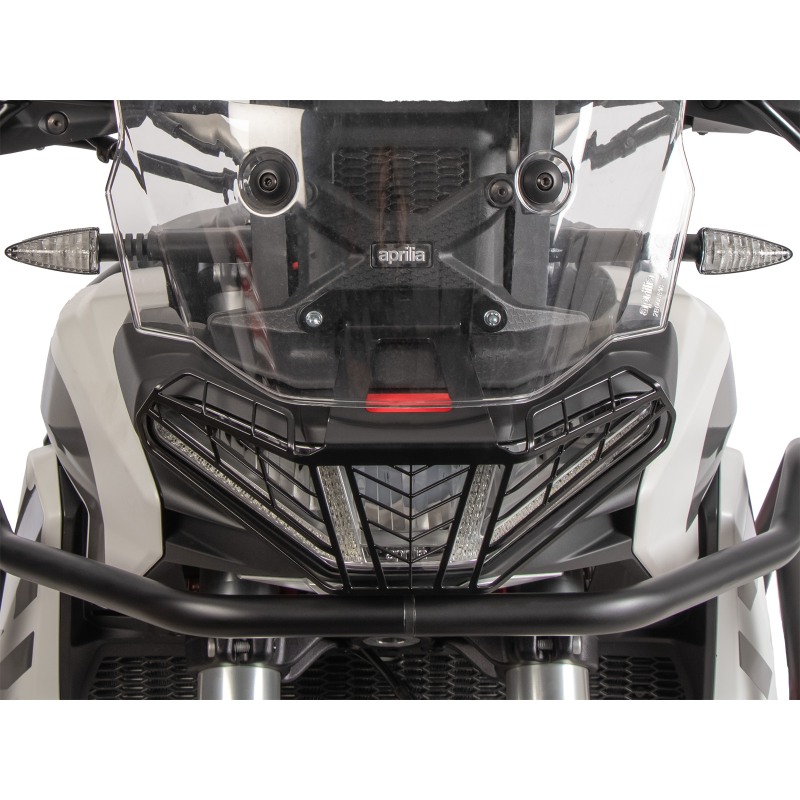 Mascherina Portafaro CEMOTO Rossa Completa Per Honda XR Headlight