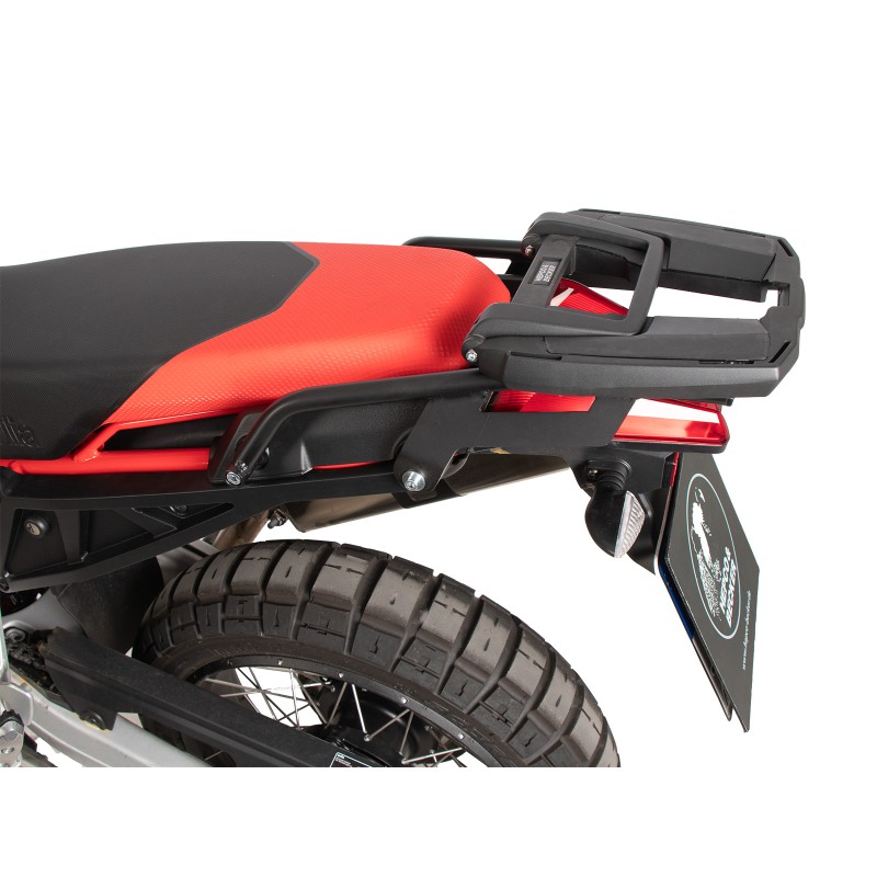 Hepco Becker 6617686 01 01 Easyrack portapacchi nero per Aprilia Tuareg 660 dal 2025