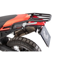 Hepco Becker 6587687 01 01 Portapacchi tubolare nero per Aprilia Tuareg 660 Rally dal 2025