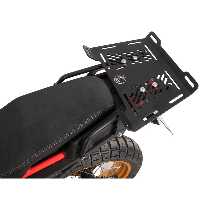 Hepco Becker 8007687 00 01 Piastra di ingrandimento posteriore per Aprilia Tuareg 660 Rally dal 2025 Hepco Becker 8007687 00 01 Piastra di ingrandimento posteriore per Aprilia Tuareg 660 Rally dal 2025