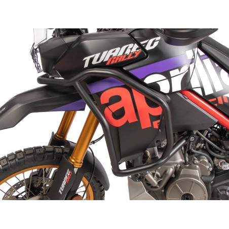 Hepco Becker 5027687 00 01 Protezione serbatoio nera Hepco&Becker per Aprilia Tuareg 660 Rally dal 2025