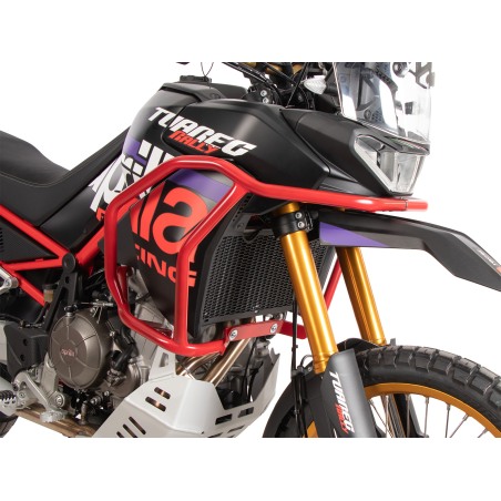 Hepco Becker 5027687 00 04 Protezione serbatoio rossa per Aprilia Tuareg 660 Rally dal 2025