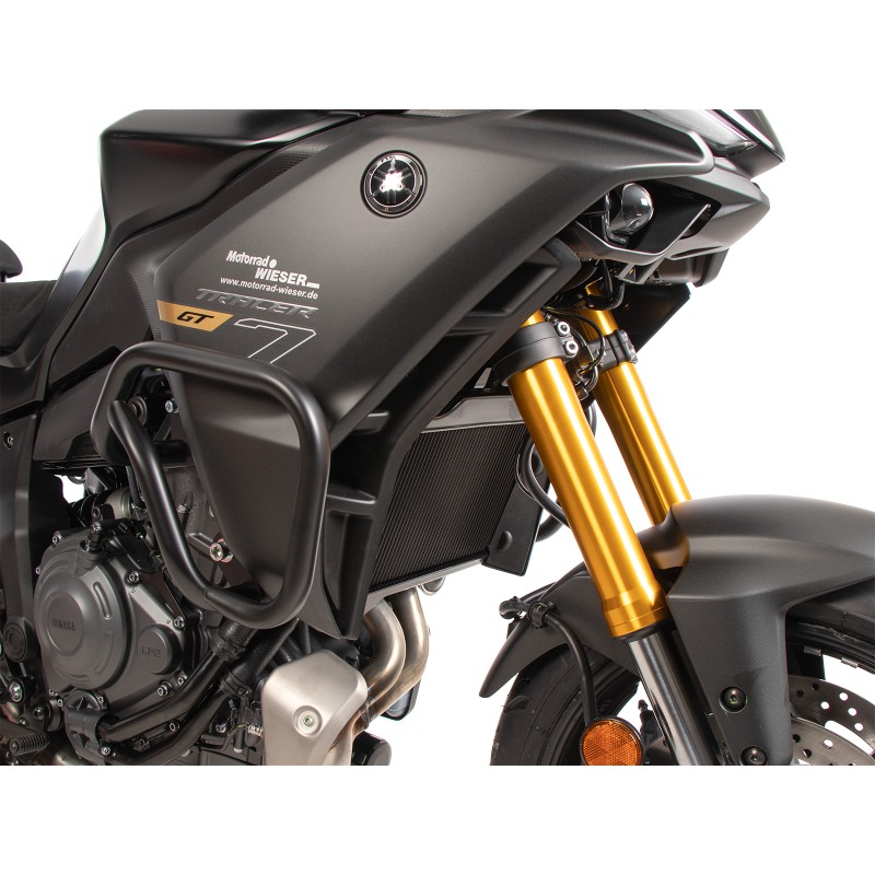 Hepco Becker 5014586 00 01 Barre di protezione motore nera per Yamaha Tracer 7 / GT / Y-AMT dal 2025 Hepco Becker 5014586 00 01 Barre di protezione motore nera per Yamaha Tracer 7 / GT / Y-AMT dal 2025