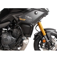 Hepco Becker 5014586 00 01 Barre di protezione motore nera per Yamaha Tracer 7 / GT / Y-AMT dal 2025