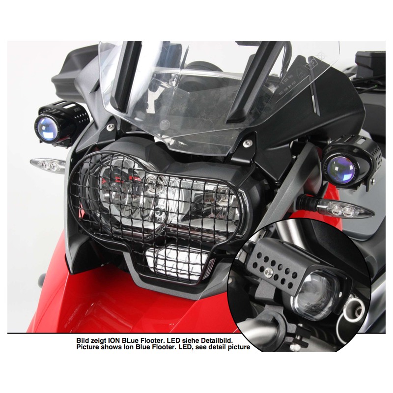 Hepco Becker 7316514 00 01 Faretti fendinebbia LED per BMW R1250GS