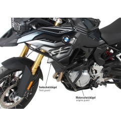 Protezione alta serbatoio Hepco&Becker 5026512 00 01  Bmw F750GS Nero