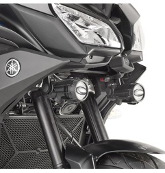 kit LS2139 installazione faretti Givi su paramotore Yamaha Tracer 900 e GT