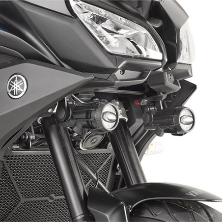 kit LS2139 installazione faretti Givi su paramotore Yamaha Tracer 900 e GT