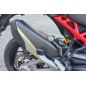 CNC Racing ZA372Y Paracalore Silenziatore Per Ducati Multistrada V4 Dal 2025 Carbonio Opaco
