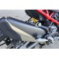 CNC Racing ZA372Y Paracalore Silenziatore Per Ducati Multistrada V4 Dal 2025 Carbonio Opaco