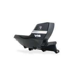 CNC Racing PR334BS Protezione Carter Frizione Per Ducati Multistrada V4 My2025 Alluminio Anodizzato Nero